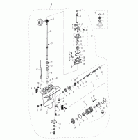 LOWER CASING & DRIVE 1 - 2 Strock for T25T30A